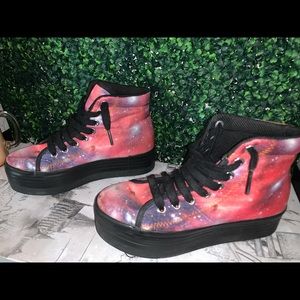 Jeffrey Campbell HOMG Cosmic High-Top Flatform-Sneaker